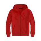 Men zip up hoodie sweatshirt relaxed fit with embroidered logo