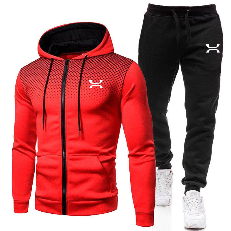 Men's Tracksuit | Breathable Hoodie & Joggers | Athletic Set