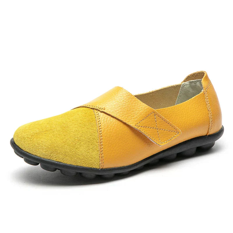 Women's orthopedic slip-on shoes with arch support and wide fit, pain relief