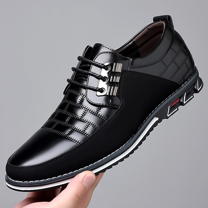 Men's Orthopedic Leather Shoes | Supportive, Durable