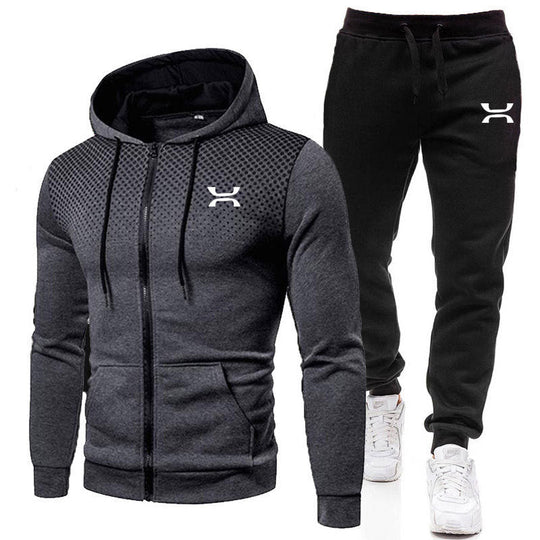 Men's Tracksuit | Breathable Hoodie & Joggers | Athletic Set
