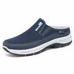 Mens Clogs Lightweight Breathable Mesh Slip On Memory Footbed
