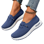 Women cushioned orthopedic slip-on shoes lightweight non-slip sole
