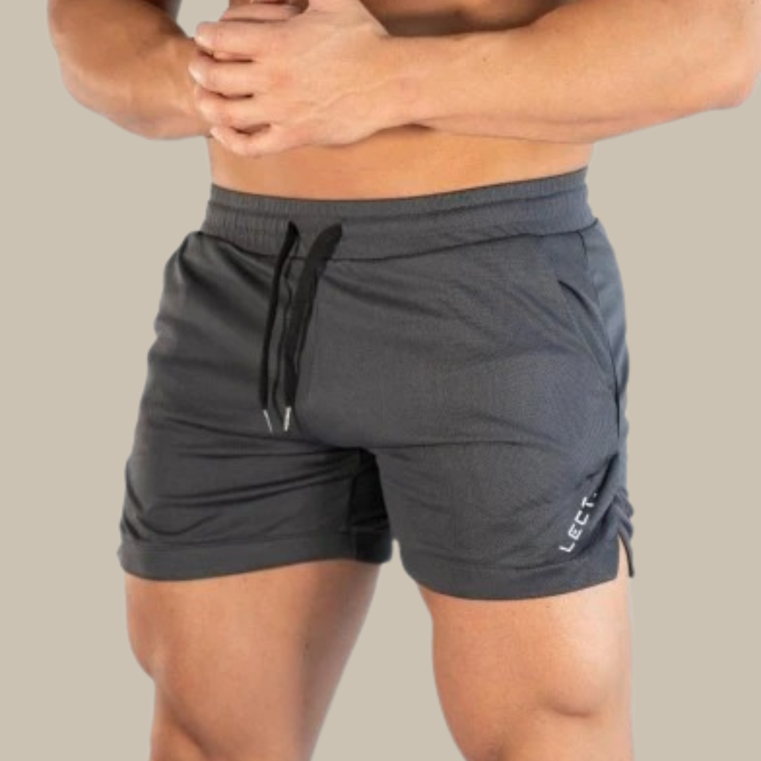 Men's swim shorts quick dry elastic waist with side pockets