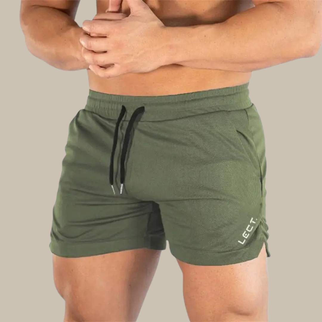 Men's swim shorts quick dry elastic waist with side pockets
