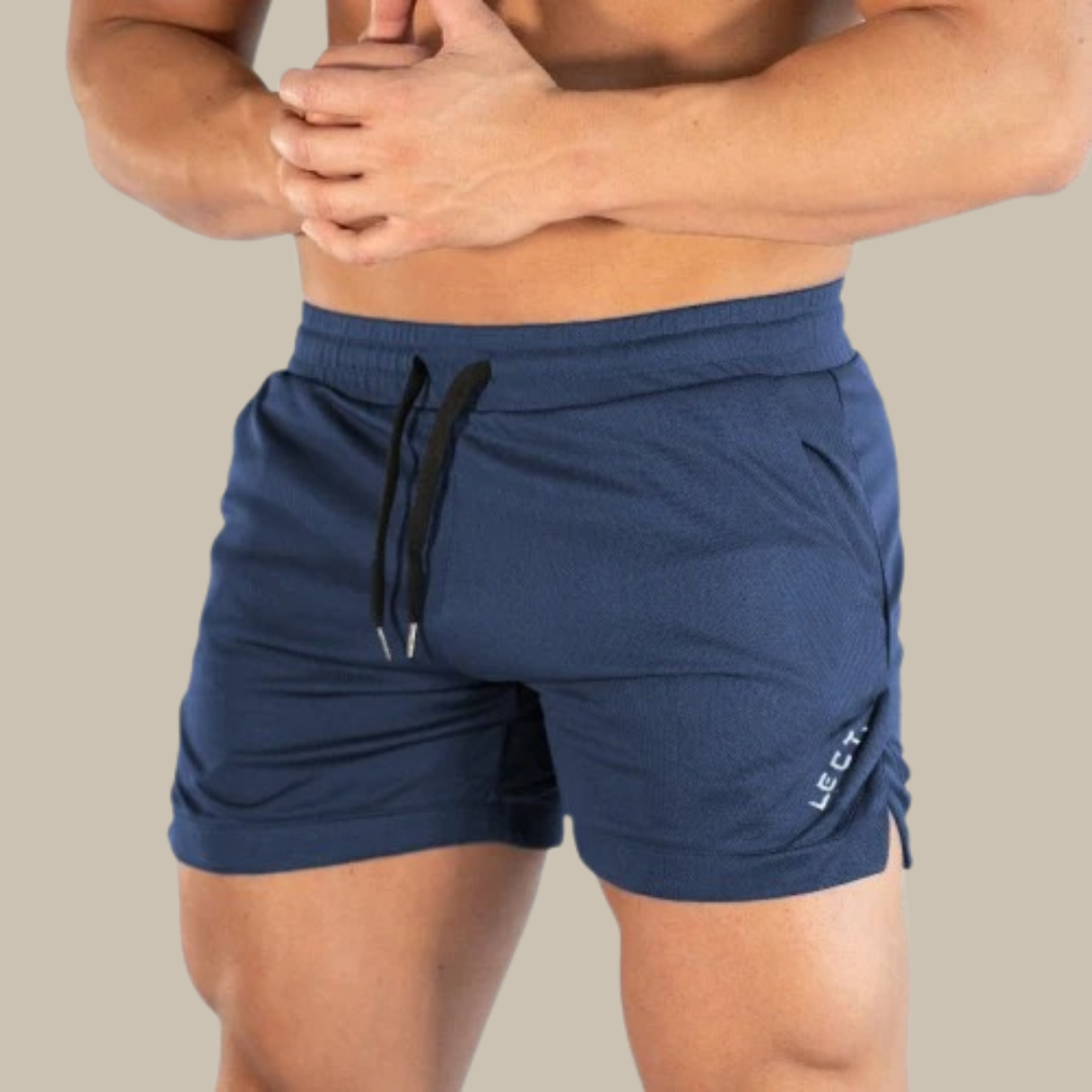 Men's swim shorts quick dry elastic waist with side pockets