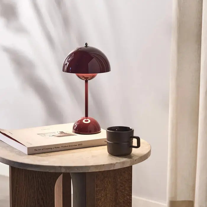 Retro globe table lamp 3W dimmable LED soft warm light