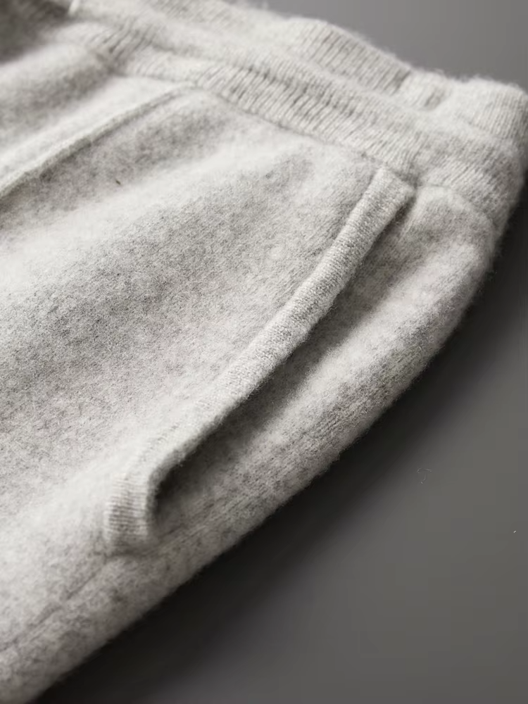 Men's Merino Wool Tracksuit | Comfortable Lounge Set with Zip