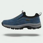 Men slip on walking shoes with cushioned sole and grip outsole