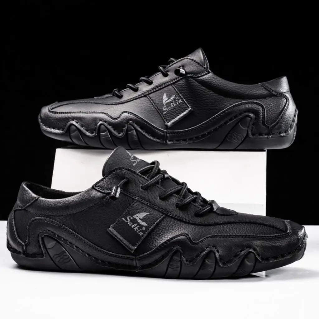 Orthopedic Shoes Men | Leather Arch Support Comfortable