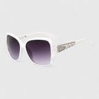 Women square sunglasses with UV protection in multiple lens color options