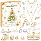 Jewelry Advent Calendar Women Christmas 24 Day Countdown Set