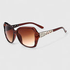 Women square sunglasses with UV protection in multiple lens color options