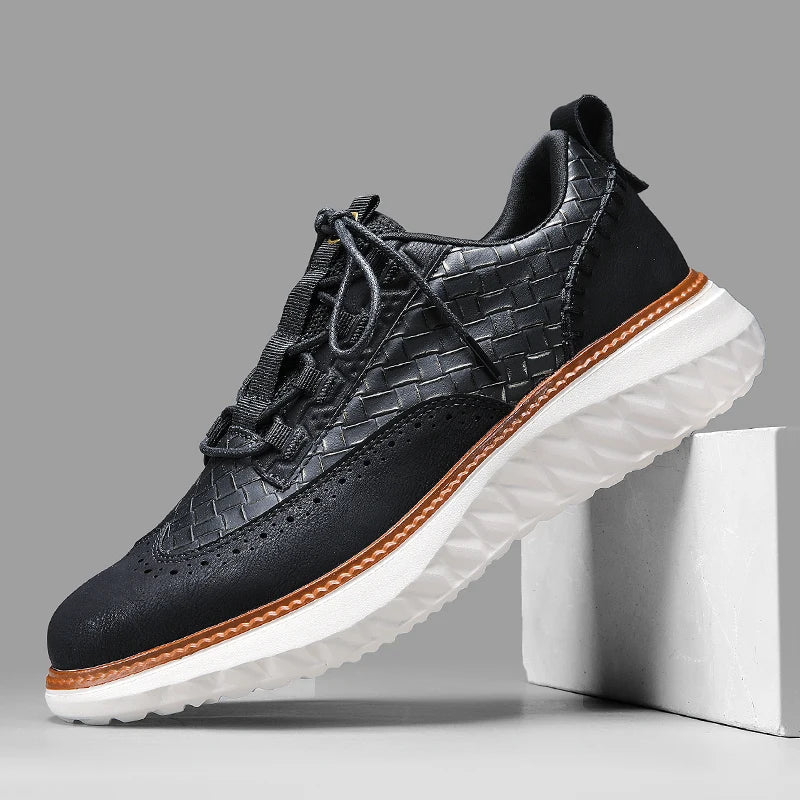 Women orthopedic sneakers cushioned breathable in Blue White and Black