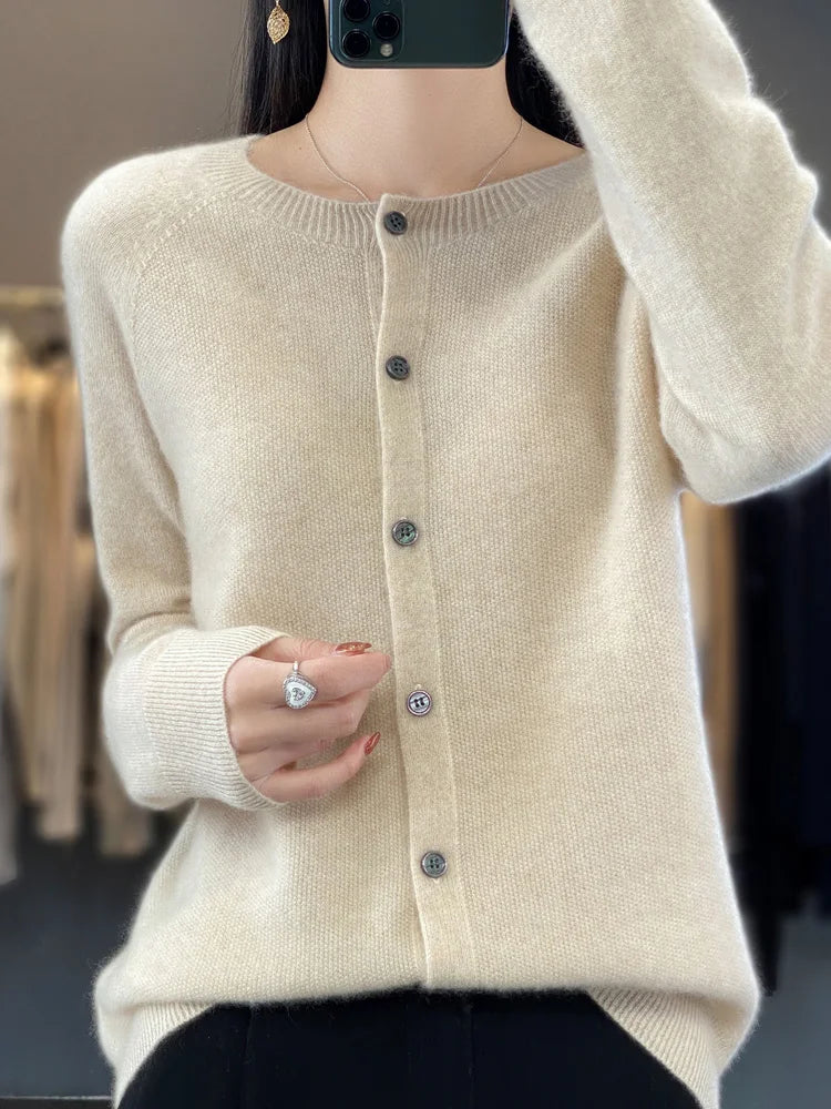 Cardigan | Women's Button Front, Soft Fabric | Flattering Fit, Elegant Style