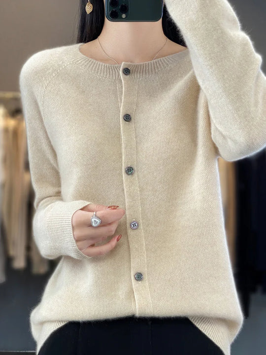 Cardigan | Women's Button Front, Soft Fabric | Flattering Fit, Elegant Style
