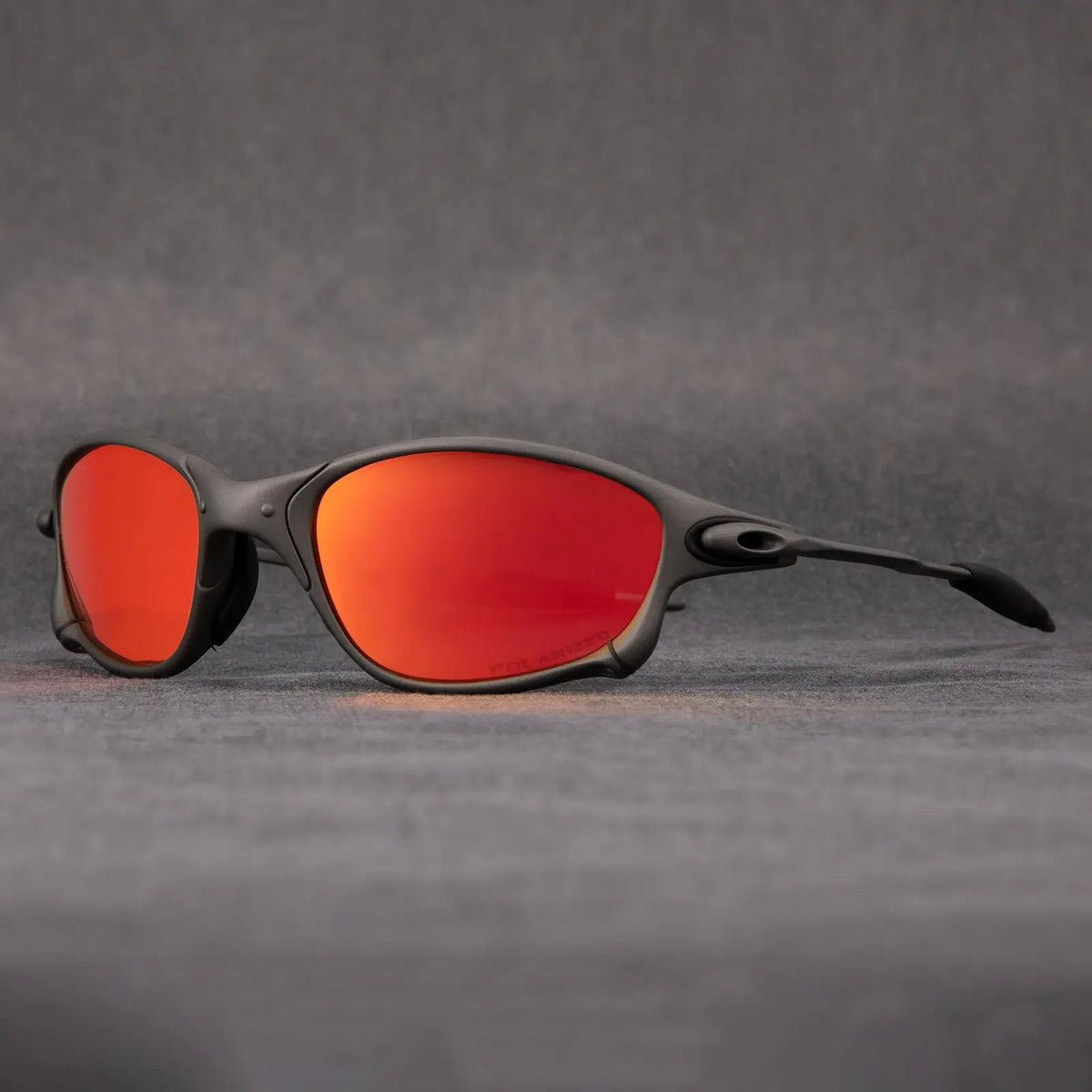 Polarized sunglasses with UV400 protection in vibrant colors for glare reduction