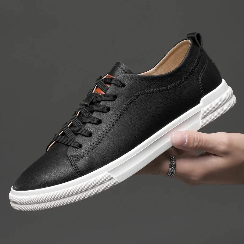 Genuine Italian leather sneakers in white black khaki and beige suede