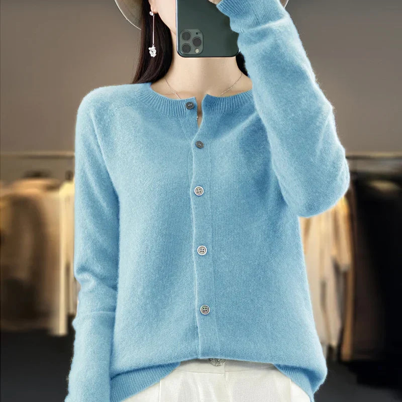 Cardigan | Women's Button Front, Soft Fabric | Flattering Fit, Elegant Style