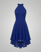 Women's ruffle summer dress lightweight figure-hugging fit, spring and summer