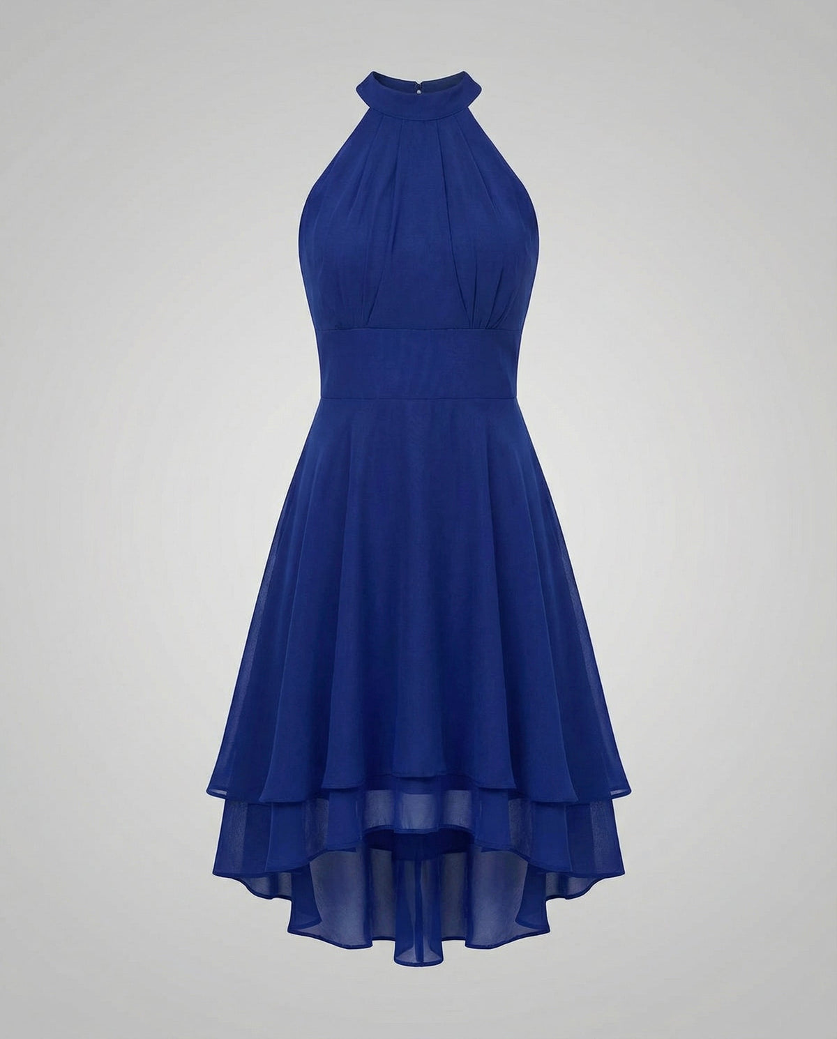 Women's ruffle summer dress lightweight figure-hugging fit, spring and summer