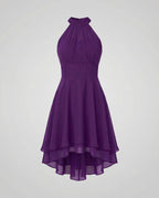 Women's ruffle summer dress lightweight figure-hugging fit, spring and summer
