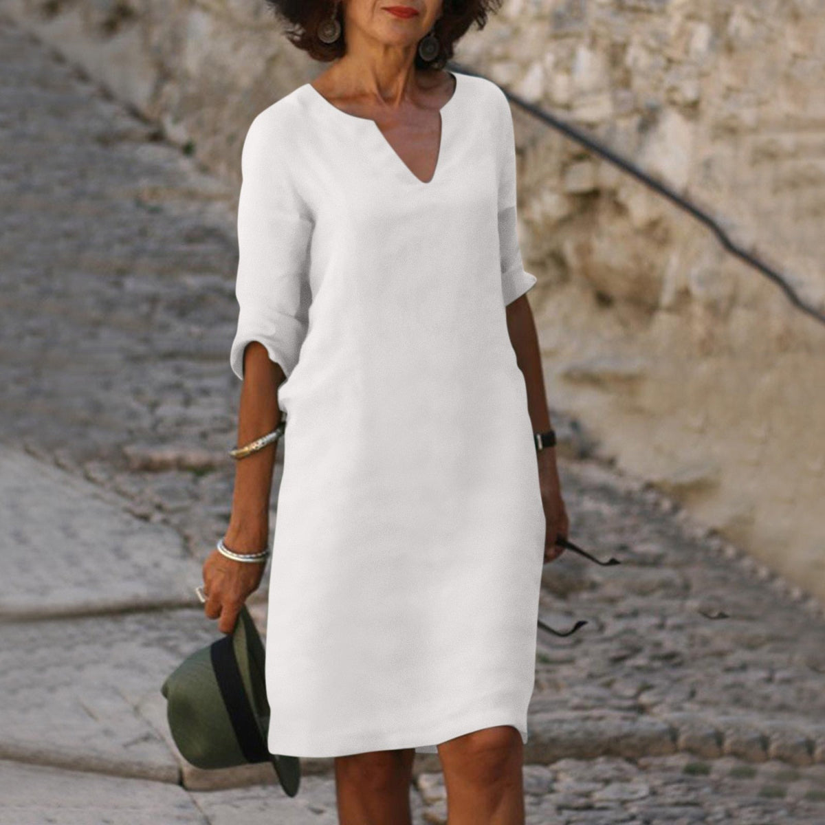 Women's summer dress casual lightweight versatile fit multiple colors