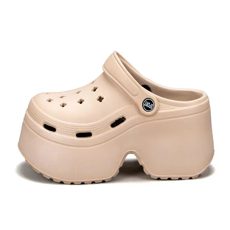Women Wedge Sandals Chunky Platform High Heel Open Toe Gladiator