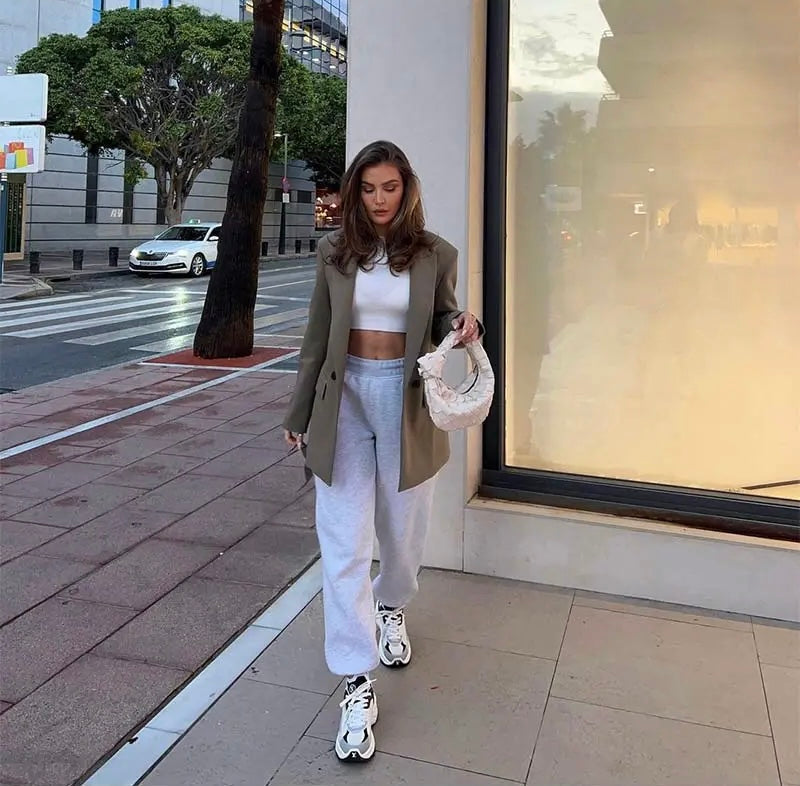 Oversized Blazer Women Structured Classic Lapels | Bexcellent