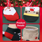 Sock Advent Calendar 24 Pairs Unisex Long Short Socks Gift Box Set