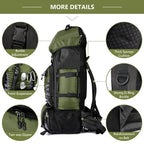 Tactical backpack 90L military camping hiking unisex large capacity outdoor pack
