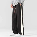 Lounge sweatpants relaxed fit with drawstring waist and deep side pockets