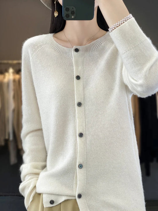 Cardigan | Women's Button Front, Soft Fabric | Flattering Fit, Elegant Style
