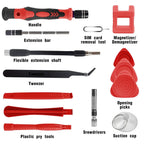 115-in-1 precision screwdriver set with 98 magnetic bits and repair accessories
