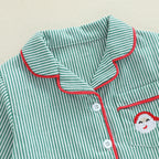 Christmas Pajamas Toddler Boy 2 Piece Long Sleeve Sets | Sleepwear
