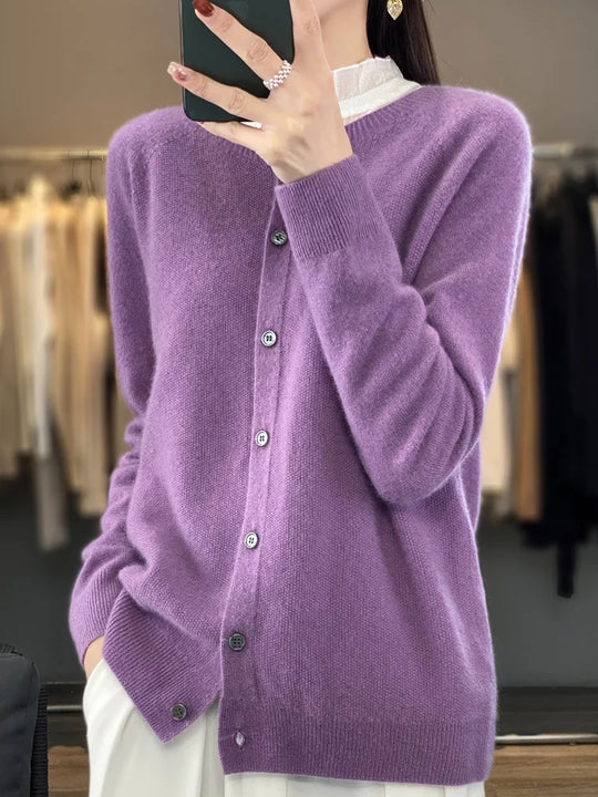 Cardigan | Women's Button Front, Soft Fabric | Flattering Fit, Elegant Style