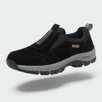 Men slip on walking shoes with cushioned sole and grip outsole