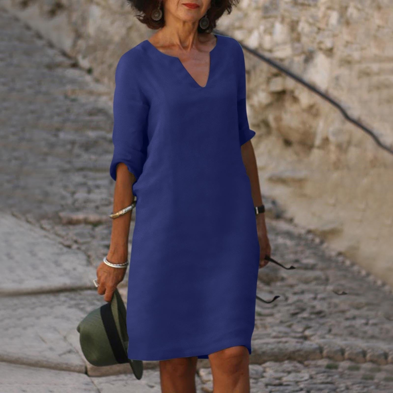 Women's summer dress casual lightweight versatile fit multiple colors
