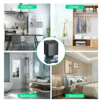 Portable dehumidifier 2-in-1 air filter and night light 1000ml compact