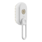 Pet steam brush 3-in-1 electric grooming tool for dogs and cats, deshedding and massage