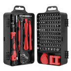 115-in-1 precision screwdriver set with 98 magnetic bits and repair accessories