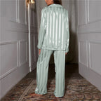 Silk pyjamas for women, soft all-season set in multiple colours
