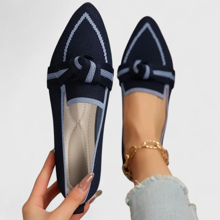 Women's orthopedic loafers slip-on with arch support and cushioned sole