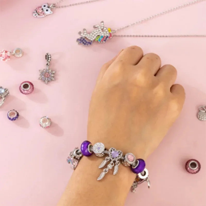 Charm Bracelet Advent Calendar Christmas 24 Days DIY Jewelry Kit