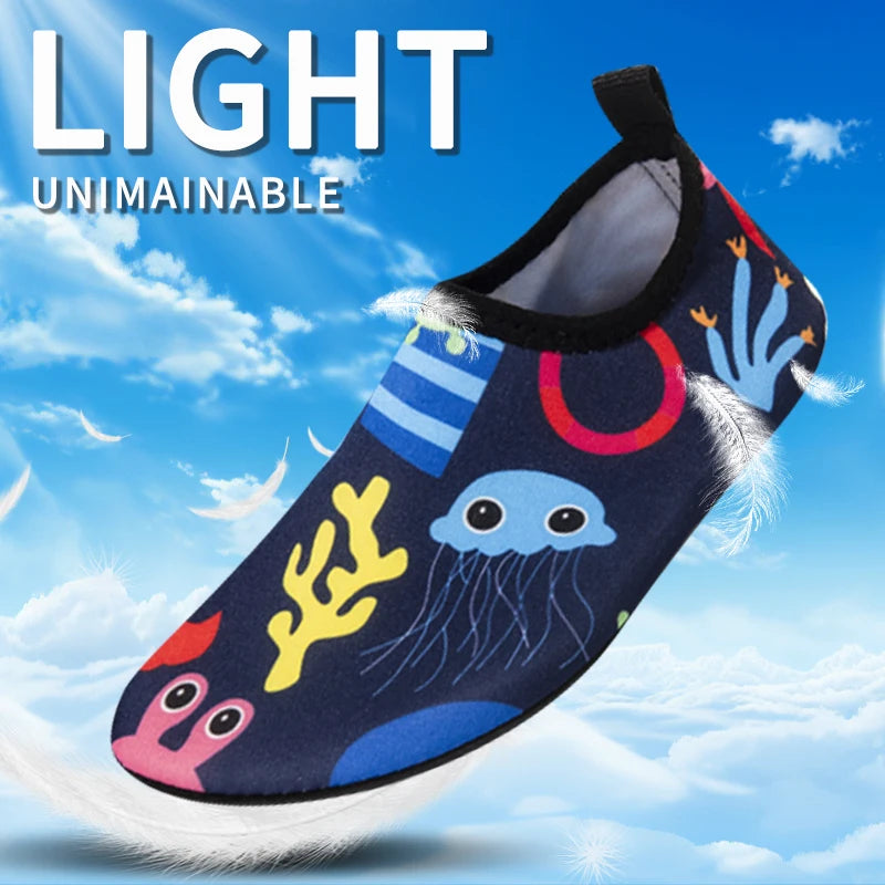 Kids Water Shoes Girls Boys Quick Drying Lightweight Non Slip