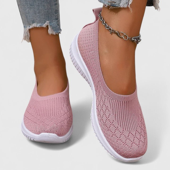 Women orthopedic slip-on shoes wide fit in multiple colors EU 36-43