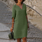 Women's summer dress casual lightweight versatile fit multiple colors