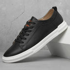 Genuine Italian leather sneakers in white black khaki and beige suede