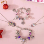 Charm Bracelet Advent Calendar Christmas 24 Days DIY Jewelry Kit
