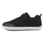 Kids barefoot sneakers with wide toe box and lightweight flexible rubber sole